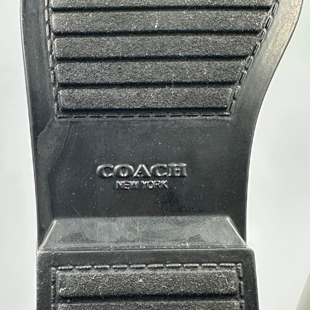 Coach Trisha II Print Rain‎ Boots Black Floral Buckle Accent Size 7B - Picture 10 of 15